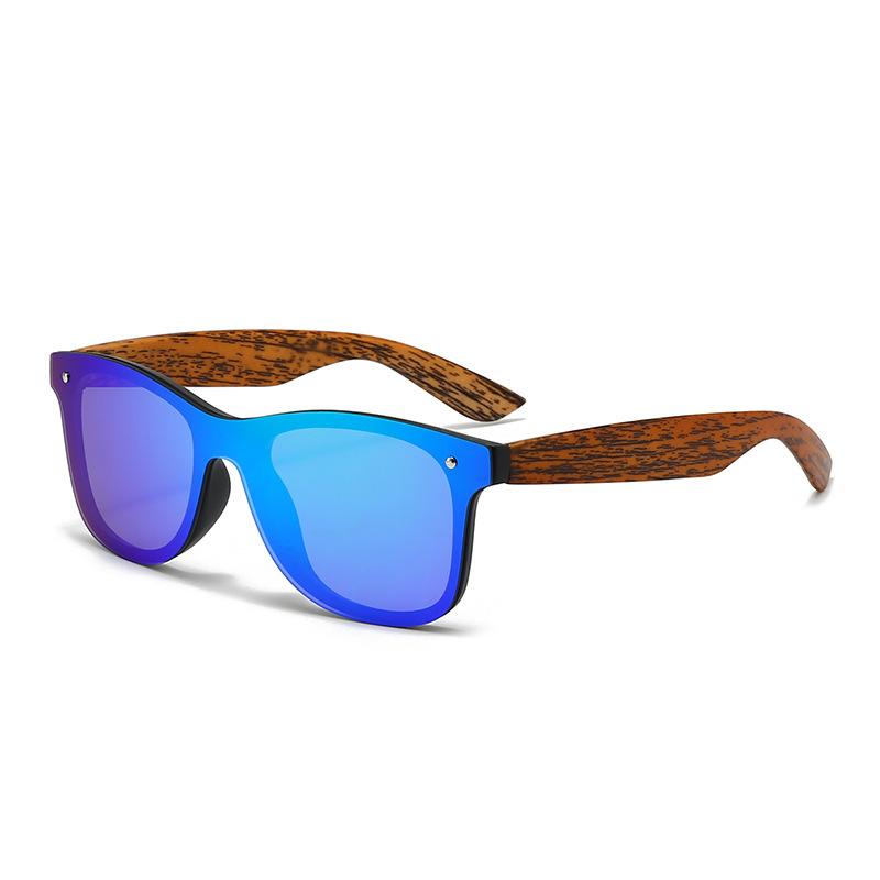 

Цветные линзы Очки с текстурой под дерево Солнцезащитные очки для женщин Спортивные очки Велосипедные солнцезащитные очки для мужчин