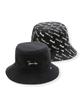 Taimseullib Logo Play Reversible Bucket Hat Black White_Tkc07332