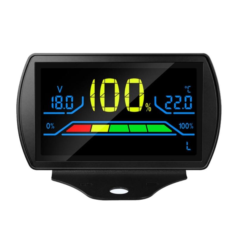 Digital Voltmeter Battery Voltages Tester For Electric Vehicles Outdoor Power Supplies And Repair Tool