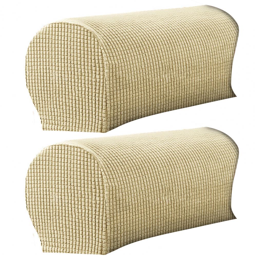2pcs Stretch Armrest Chair Covers, Sofa Arm Covers Universal Cover For Living Room Home Decor Soft to Touch Armrest Slipcover