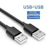 USB A 3.0 Male To USB Male Dual USB 2.0 Extension Cable For Radiator Hard Disk Webcom Camera USB Date Transmission Extender Cord