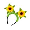 Sunflower Headband Children Headwear Christmas Party Photo Props Party Headwear Cosplay Accessories
