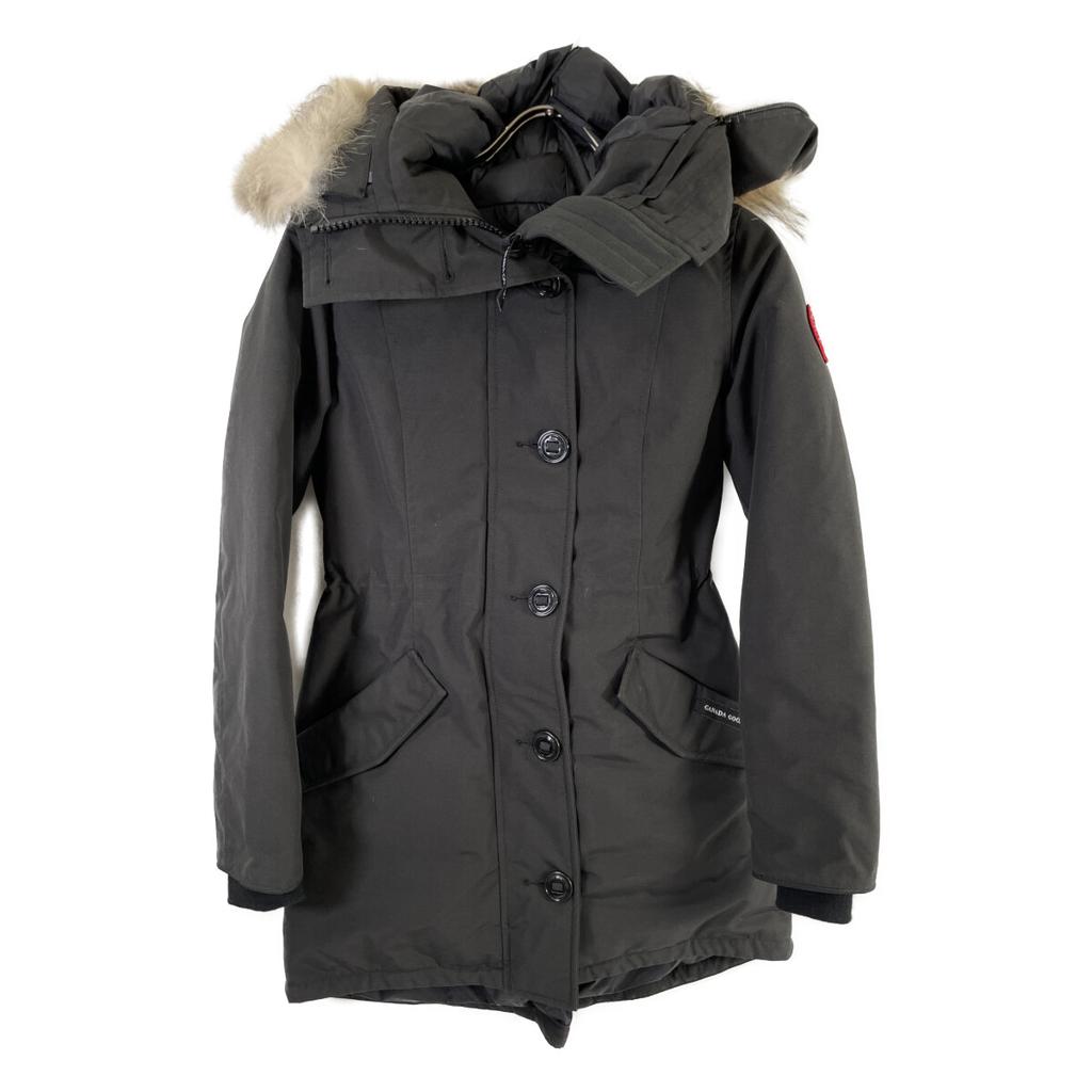 CANADA GOOSE 2580LA Black ROSSCLAIR PARKA Rossclair Parka coat S blackUsed
