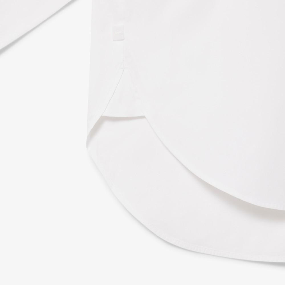 [Lacoste] Women's Oversized Poplin Shirt CF0215-55N001