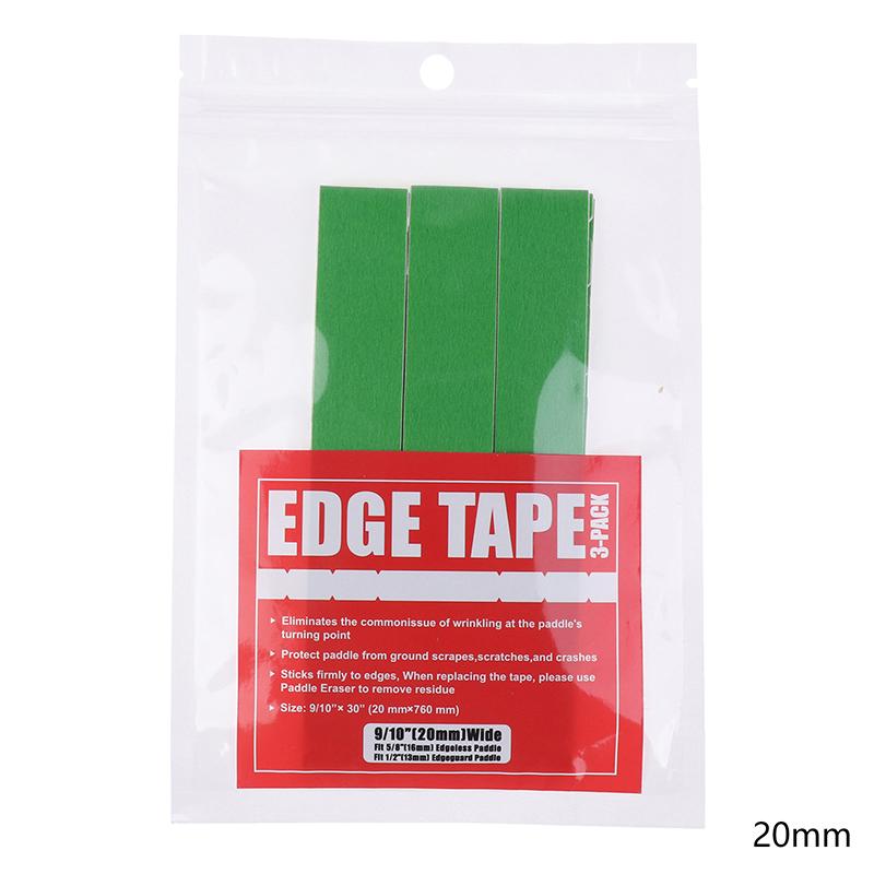 3Pcs Pickleball Racket Edge Sticker Paddle Head Edge Tape Sticker Reduce Impact And Friction Prevention Frame Protective Tape