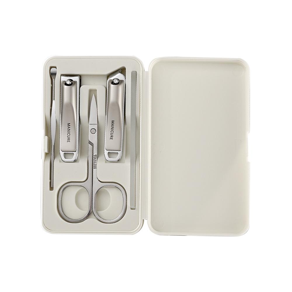 Carefully Selected 5-Piece Stainless Steel Nail Clipper & Manicure Set