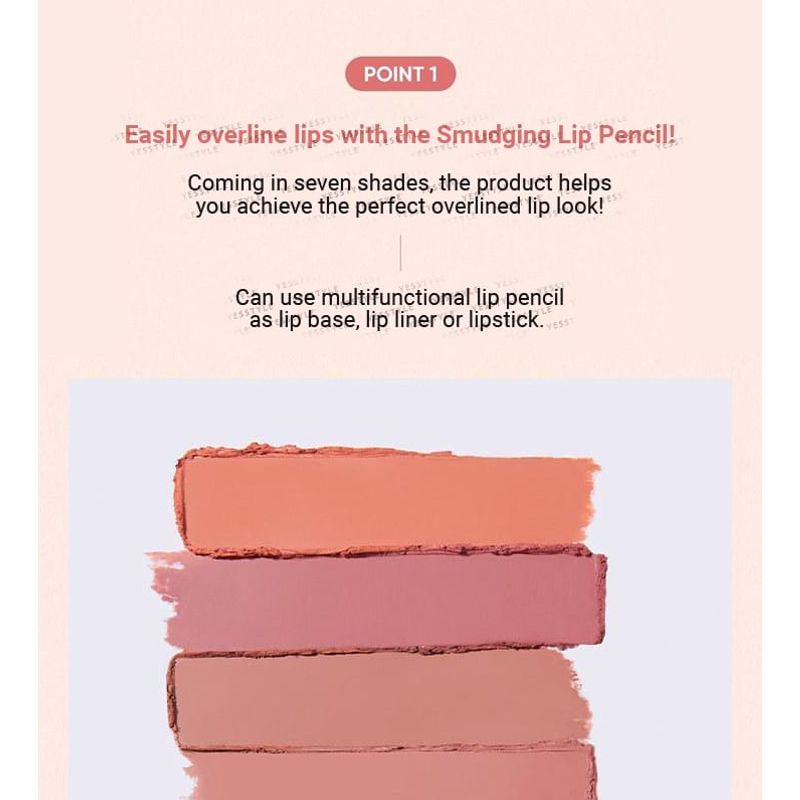 BANILA CO - b by banila Smudging Lip Pencil - 7 Colors