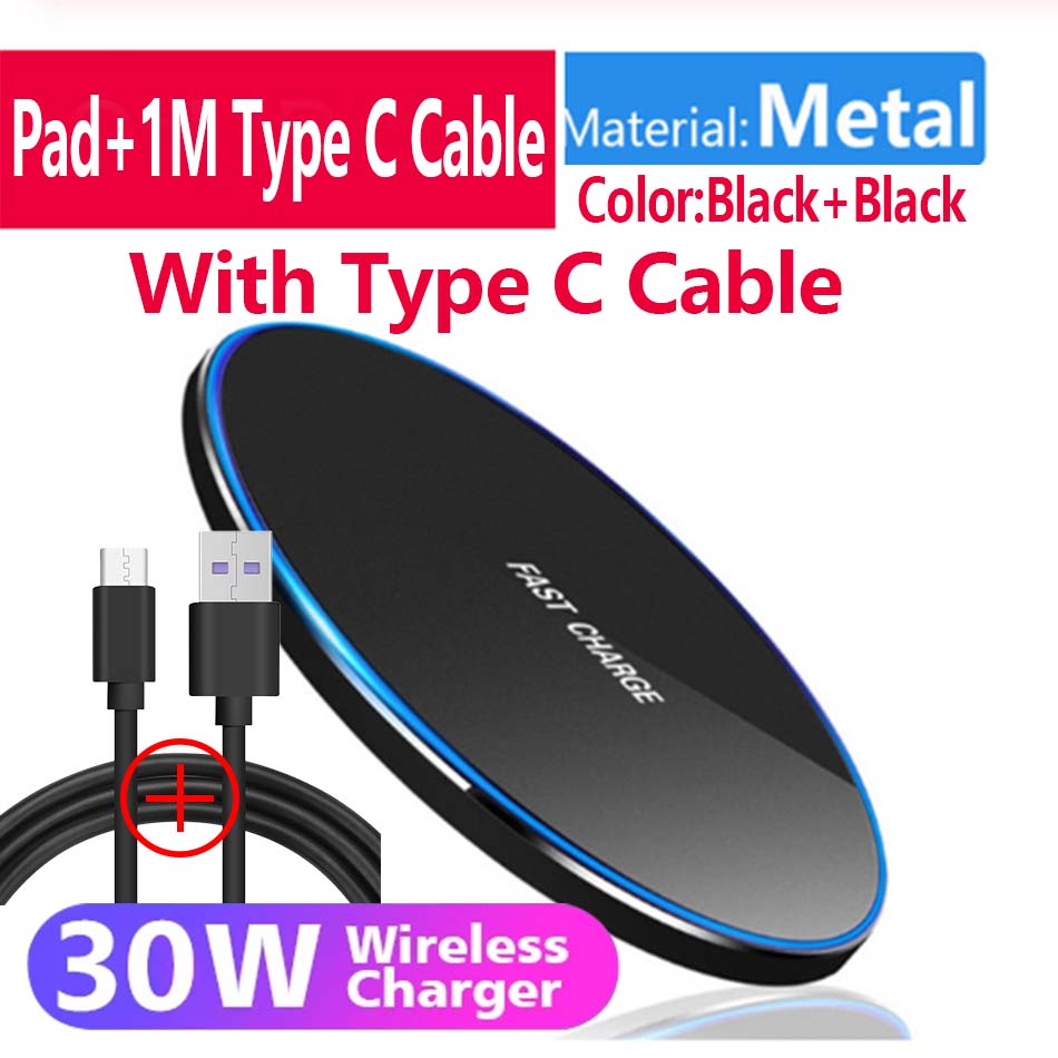 100W Bezdrátová nabíječka pro iPhone 16 15 14 13 Pro Xs Max Mini 15 Indukční rychlá bezdrátová nabíjecí podložka pro Samsung S22 s8 s9 s10