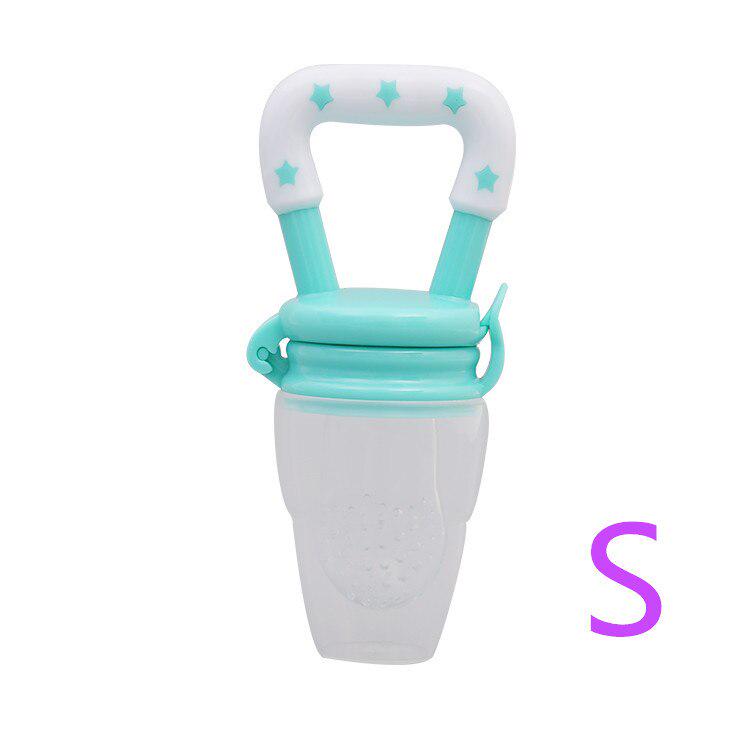 Silicone Baby Food Feeder Nipple Safe Milk Feeder for Baby with Handle Pacifier Bottles Nibbler Fresh Fruit Snack Holder 3 Month