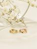 Minimalpiercing 14K 18K Point Heart Ring Earrings