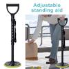 Adjustable Standing Assist Aid with 7 Level Adjustable Stable Supports Equipment for Stand-Up Support Short-Distance Mobility