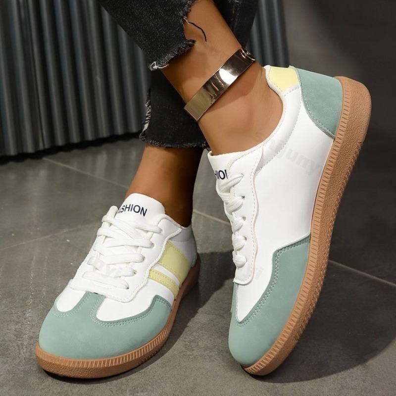 Lightweight Women's Sneakers  Spring Autumn New Comfortable Soft Sole Non Slip Casual Shoes Fashion Lace Up Breathable Flats