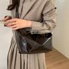 Oil wax leather soft tote bag women's shoulder bag