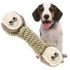 Pet Chew Toy Cotton Rope Tennis Dumbbell Ball Dog Interactive Toy Pet Playing Supplies