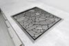 Glass protective plate for the stove 50x52 View