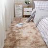 Tie Dye Shaggy Area Rug Soft Fluffy Non Slip Bedroom Carpet Plush Bedside Mat for Living Room Decor
