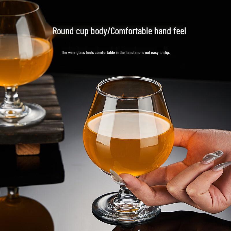 ZISIZ Creative Handmade Glass Whiskey & Brandy Glass