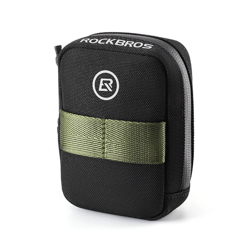 ROCKBROS Mini Bike Saddle Bag Lightweight Small 0.35L Bicycle Bag Portable Multi-functional Tool kit Repair Bicycle Accessory 0.35 L