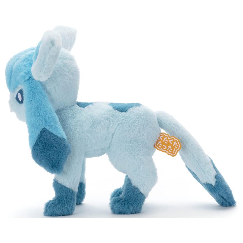 TAKARATOMY A.R.T.S Pokemon Exhausted! Plush M Glaceon Plush Height approx. 28cm