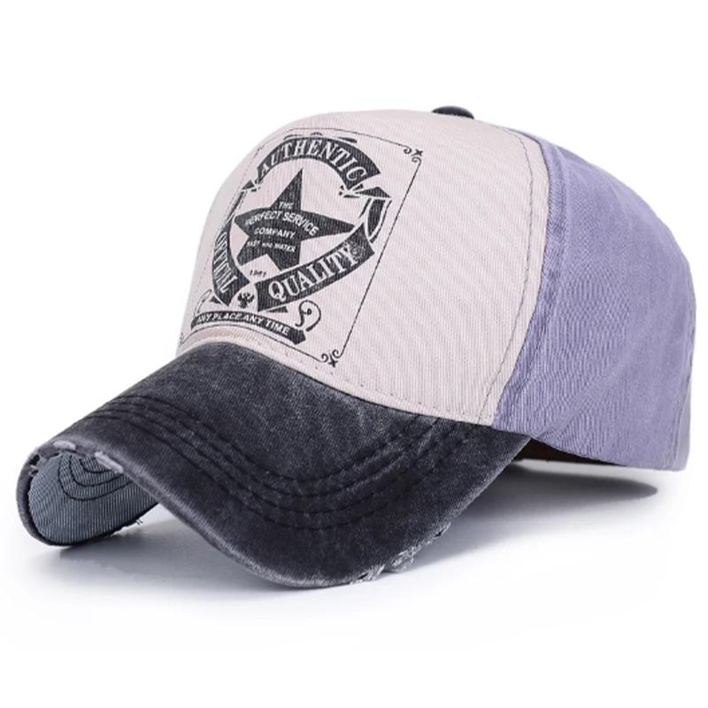 Fashion Letter Snapback Cotton Baseball Cap Men Women Hip Hop Fitted Fishing Cap Outdoor Autumn Summer Casual Hat
