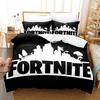 Set Biancheria da Letto Fortnite Copripiumino Gioco Federa 3D Cartone Animato Anime Biancheria da Letto Decorazione Camera da Letto Copripiumino Completo Biancheria da Letto Regalo