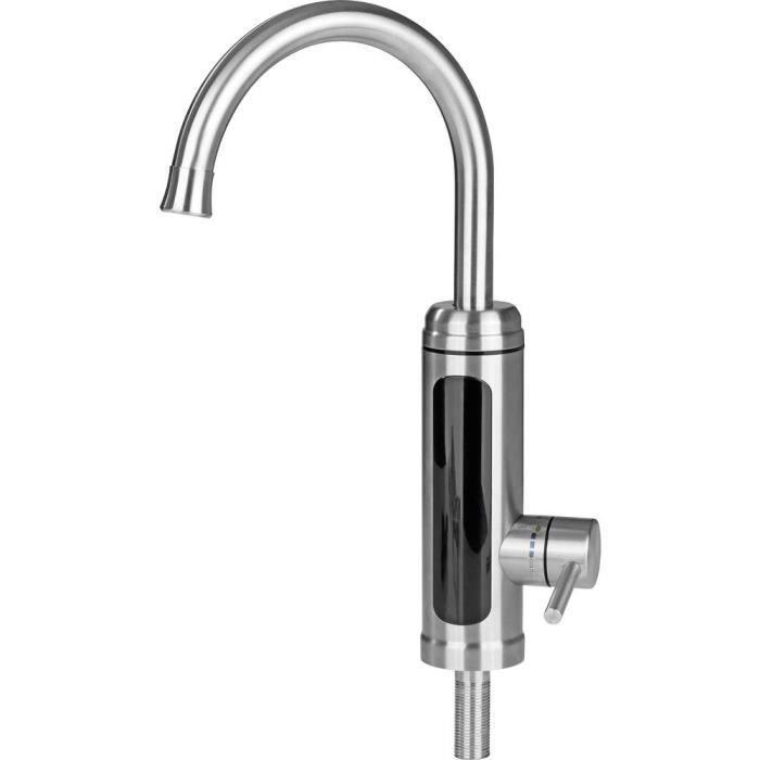 Robinetterie de cuisine - Maxxmee - 04974 - Métal - Chromé - Col de cygne