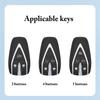 Zinc Alloy Car Key Case Cover Shell For Changan Unit Unik Cs35Plus Cs55 Plus Cs75 Plus Oshan X7 X5 Car Accessories