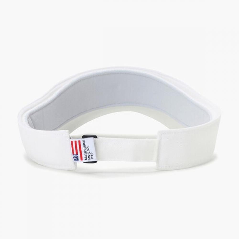 MunSingwear Men S eSSential Logo viSor White Mr111mcp21