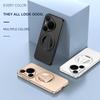 Per telefono cellulare Huawei Pura 80 80 Pro 80 Ultra protezione completa fotocamera sensazione opaca con supporto custodia magnetica per telefono