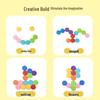 Montessori Wooden Color Sorting & Counting Game for Early Childhood Education