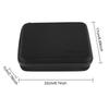 Middle Size Portable Shockproof  ive Carrying Storage Camera Bag For NaGopro(Black)