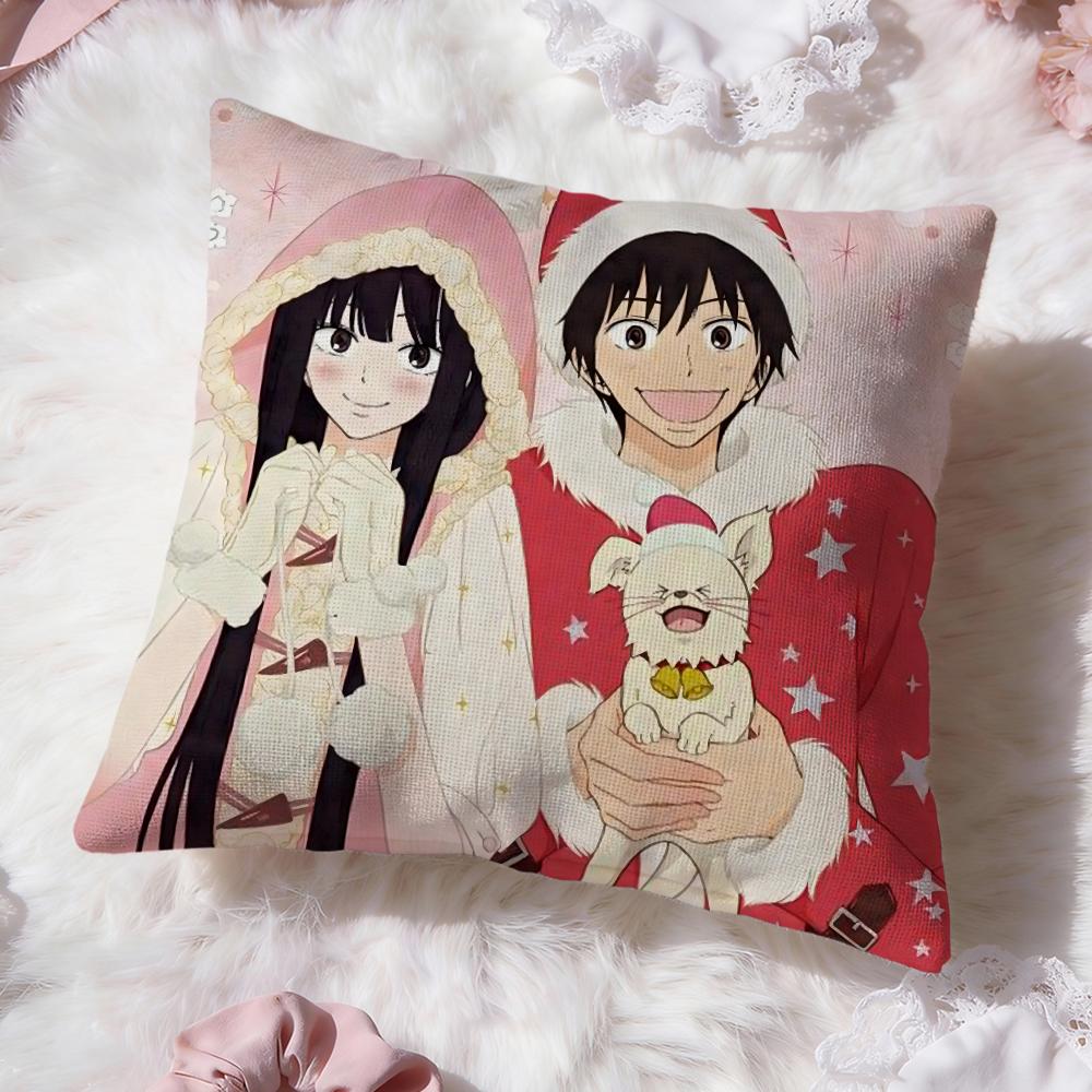 

Kimi Ni T-Todoke Anime Cushion Cover Premium Comfort Reversible Pillow Cove -Two in One Design for Any Room & Car Interior 30cmx30cm