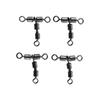 Rolling Triangle Joint Fishing Connector Solid Connector Fishing Swivel Solid Ring Fishing Tackle