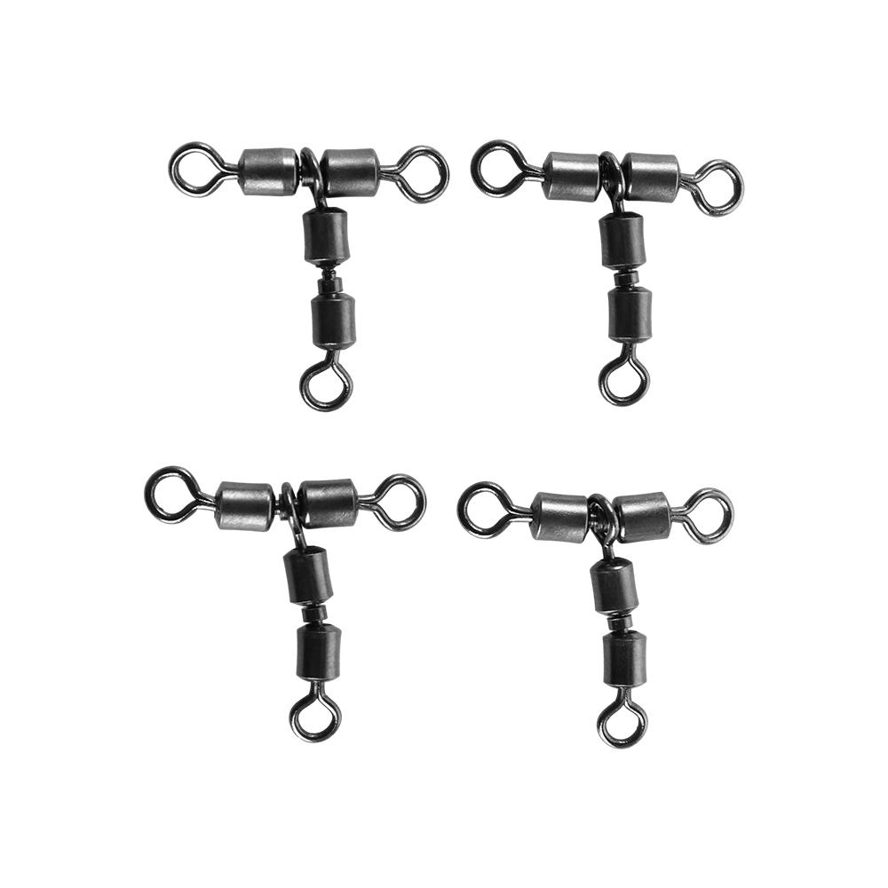 Rolling Triangle Joint Solid Connector Fishing Connector Solid Ring Fishing Tackle Fishing Swivel