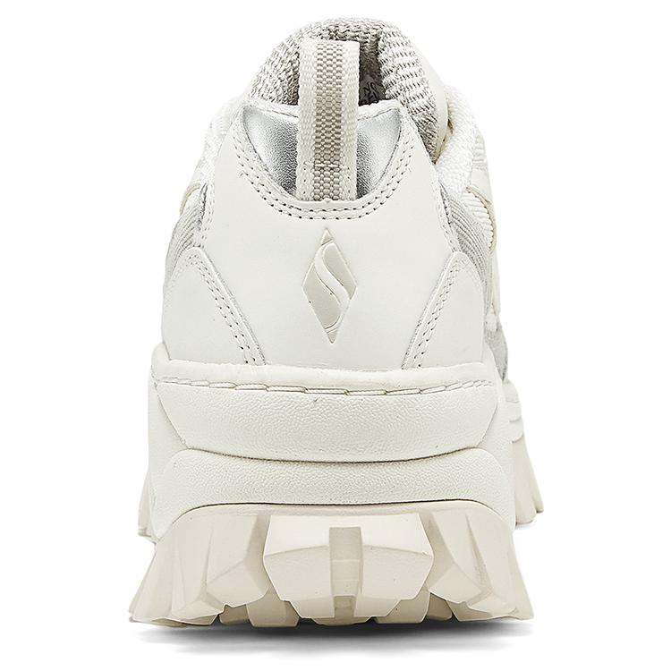 Skechers Hi-Ryze Honey Cake Shoes Comfortable Lightweight Low-Top Dad Shoes Women Sneaker Off-White 177234-OFWT