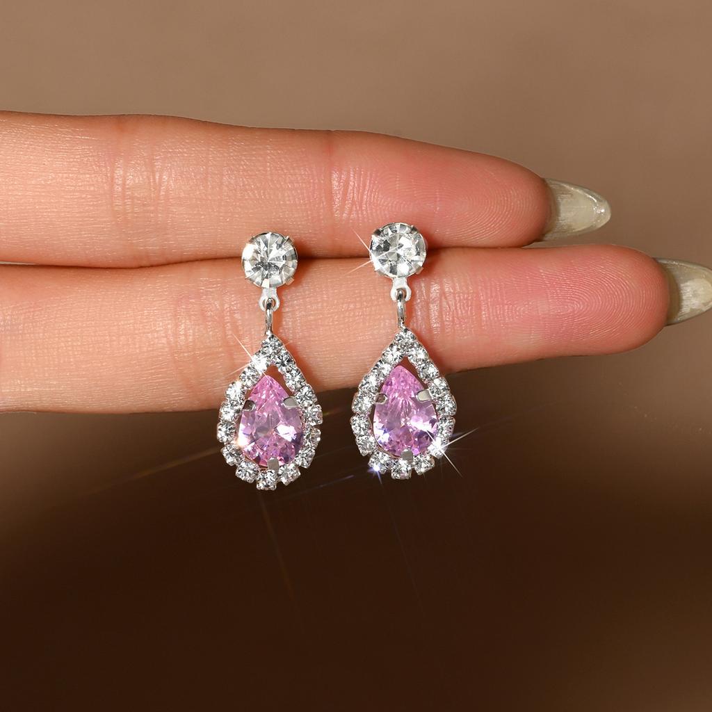 Medieval Style Water Drop Pendant Earrings Temperament Personality Simple Versatile Commuter Earrings Women's Accessories