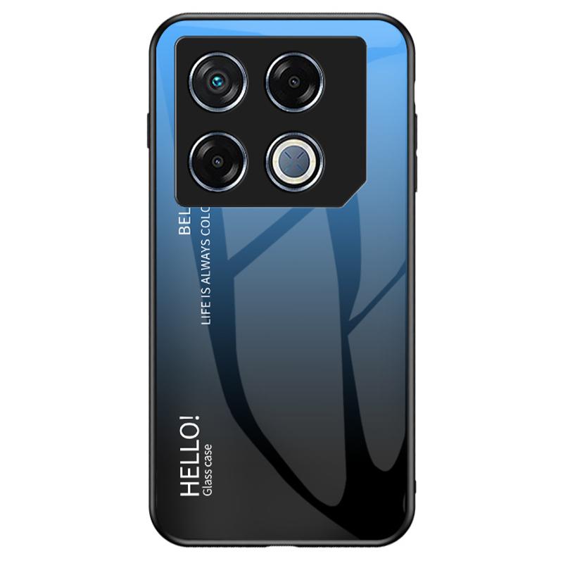 For Infinix GT 20 Pro 5G Tempered Glass Case PC+TPU Protective Phone Cover