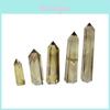 Unique Natural Smokey Citrine Quartz Obelisk Crystal Wand Promoting Spiritual Growth And Wellness