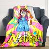 Customiz Name Personality Arale Norimaki Blanket Soft &Warm Sofa Office Bed Travel Lunch Break Blanket, Gift Suitable for All Seasons