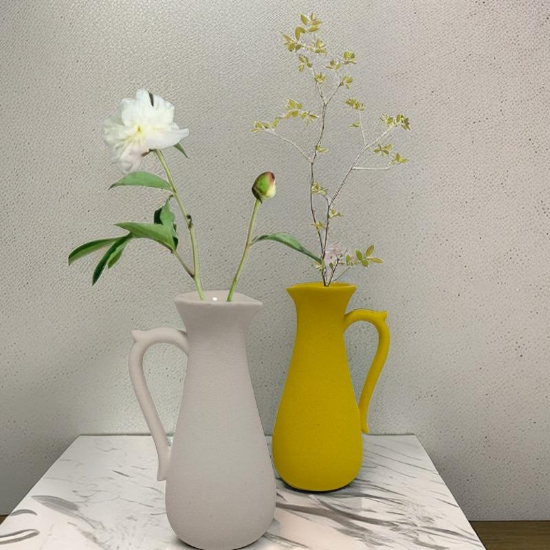 Severské stylové stolní keramické vázy, ozdoby a kreativní dekorace