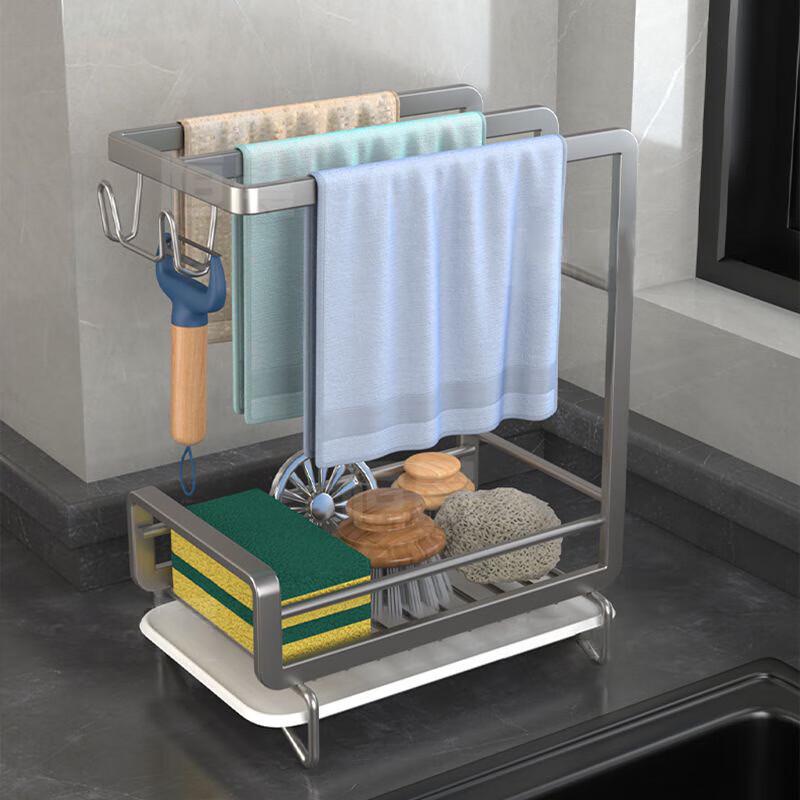 

Lingyan Punch-Free Wall-Mounted Kitchen Storage Rack