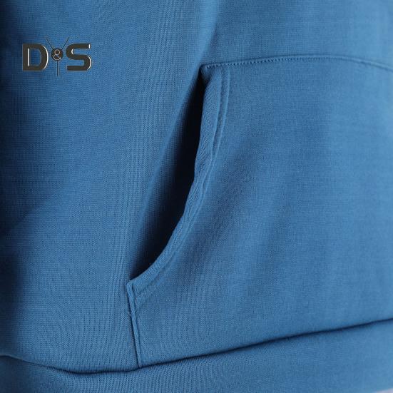 Kvinner Høst Vinter Hettegenser Langermet Løs Pullover Stor Lomme Knapp Dekor Snøring Uformell Myk Varm Hette Elastisk Mansjett Dame Hettegenser Topp