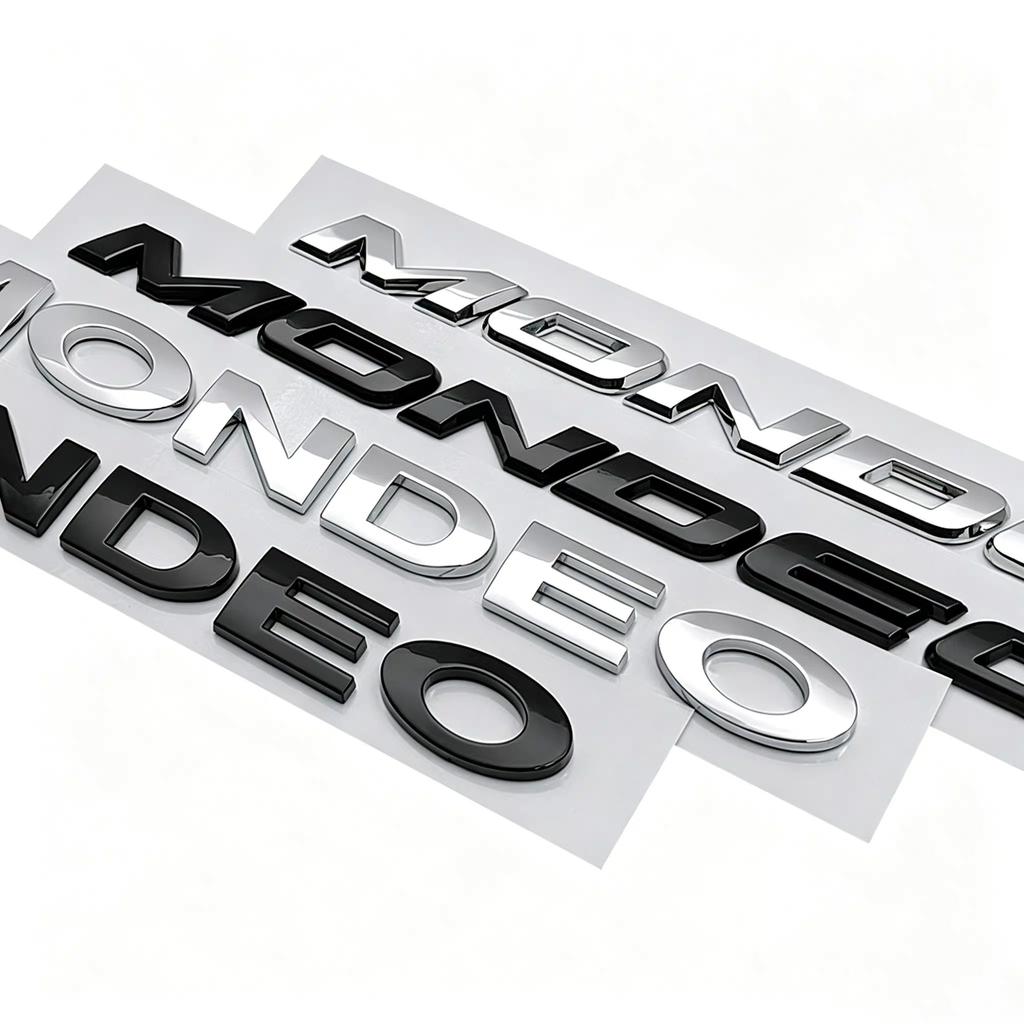 3D ABS Car Rear Trunk Emblem Badge Sticker Decals Accessories