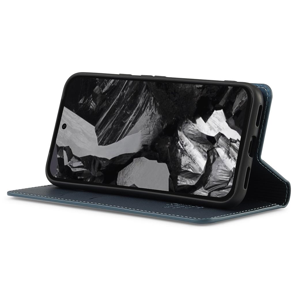 LC.IMEEKE L1 Series for Google Pixel 8a Case PU Leather Wallet Stand Protective Phone Cover