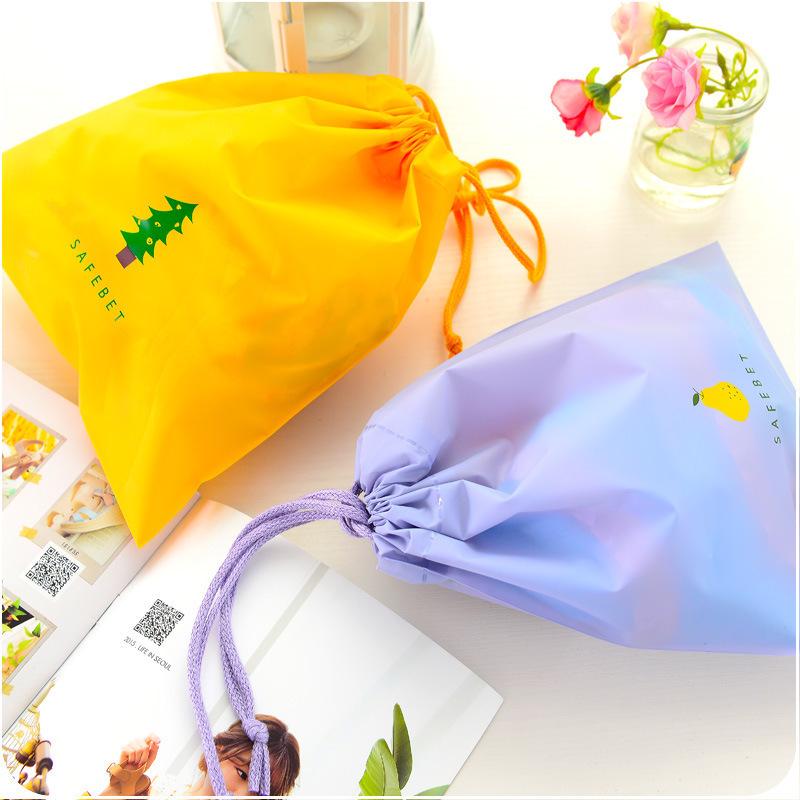 Waterproof Drawstring Storage Bag - Portable Dustproof & Moistureproof, for Clothes Organization and Separation
