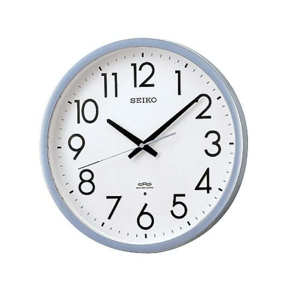 

Seiko Office KS265S Clock, Type, Radio-Controlled, Analog, Silver,