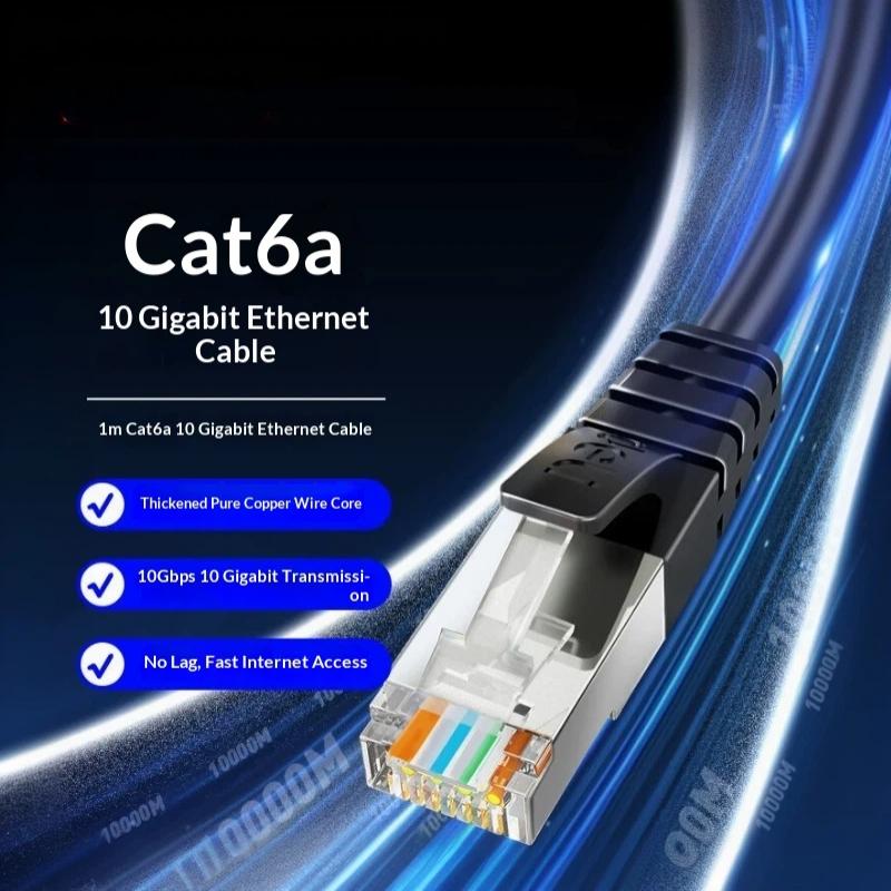 Broadband Cat6 Gigabit Ethernet Cable 1Pcs High Speed Network Wire 0.5 To 10M for Router Modem Laptop Desktop PC