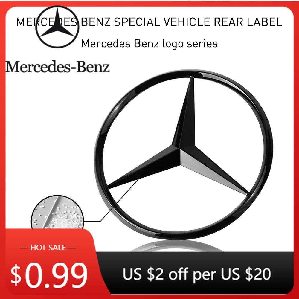 Bilklistremerke For Mercedes Benz For Mercedes Benz GLE-klasse ML GLE63 AMG W166 2016-2019 3D ABS Original Bil Bakre Bagasjerom Emblemer Klistremerke