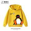 Felpa con cappuccio da bambina PINGU Famiglia di pinguini cartone animato classico Retro Abbigliamento carino Autunno Inverno