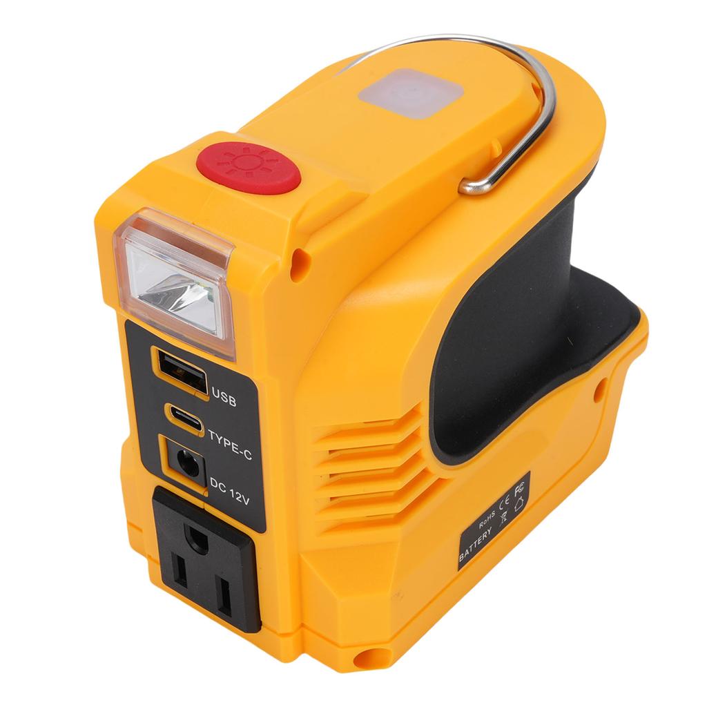 180W Portable Inverter Converter for DCB204 DCB200 DCB203 18V 20V Li Battery DC USB Type C AC